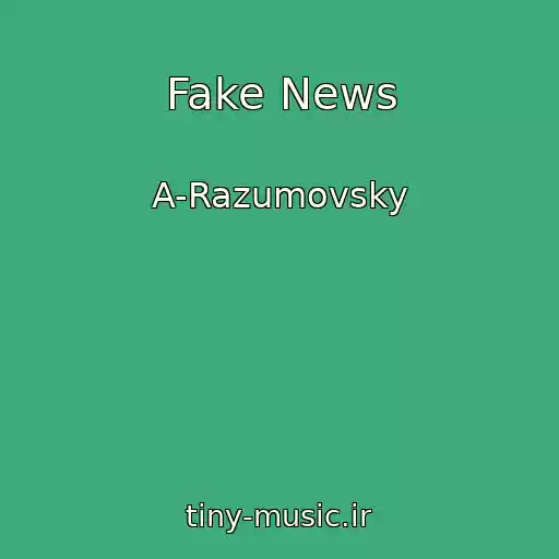 کاور آهنگ Fake News از A-Razumovsky
