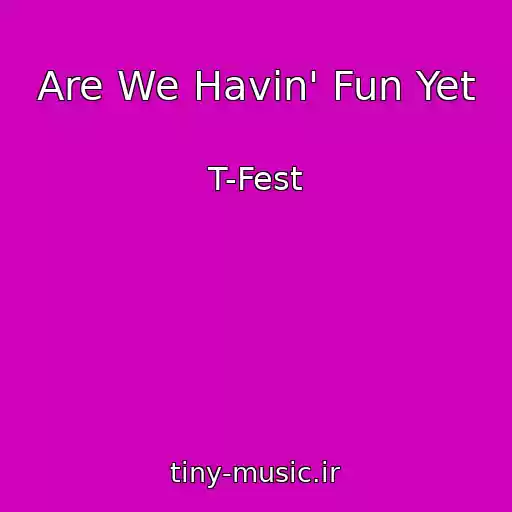کاور آهنگ Are We Havin' Fun Yet از T-Fest