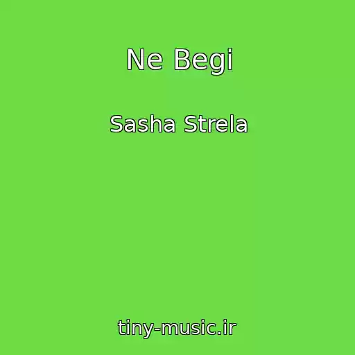 کاور آهنگ Ne Begi از Sasha Strela