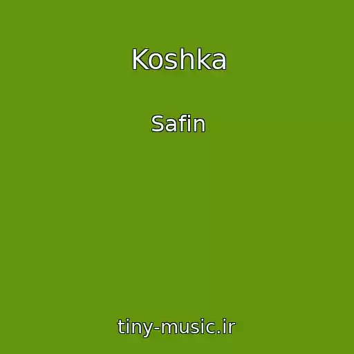 کاور آهنگ Koshka از Safin