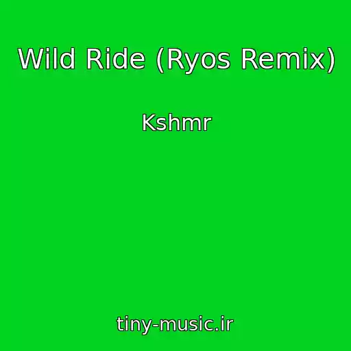 کاور آهنگ Wild Ride (Ryos Remix) از Kshmr
