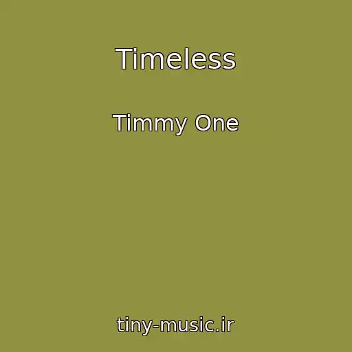 کاور آهنگ Timeless از Timmy One