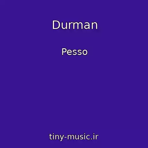 کاور آهنگ Durman از Pesso