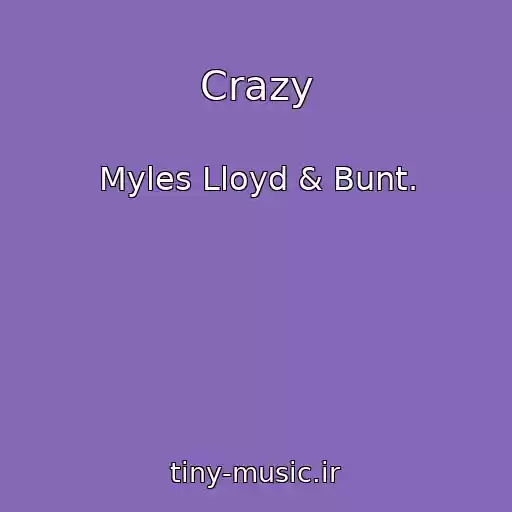 کاور آهنگ Crazy از Myles Lloyd & Bunt.
