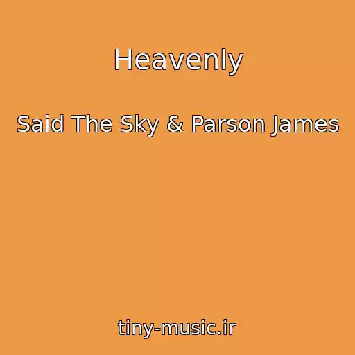 کاور آهنگ Heavenly از Said The Sky & Parson James