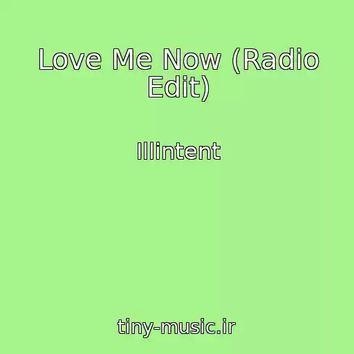 کاور آهنگ Love Me Now (Radio Edit) از Illintent