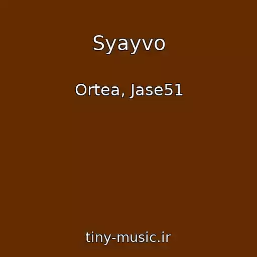 کاور آهنگ Syayvo از Ortea, Jase51