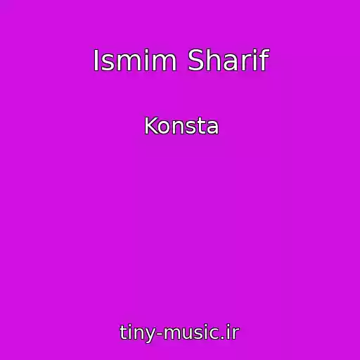 کاور آهنگ Ismim Sharif از Konsta