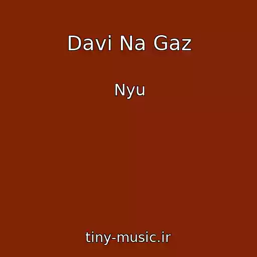 کاور آهنگ Davi Na Gaz از Nyu