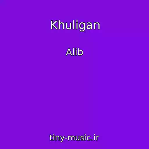 کاور آهنگ Khuligan از Alib