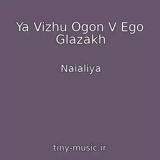 کاور آهنگ Ya Vizhu Ogon V Ego Glazakh از Naialiya
