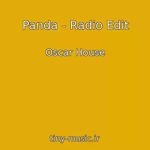 کاور آهنگ Panda - Radio Edit از Oscar House
