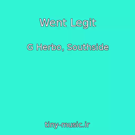 کاور آهنگ Went Legit از G Herbo, Southside