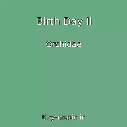 کاور آهنگ Birth Day Ii از Orchidae