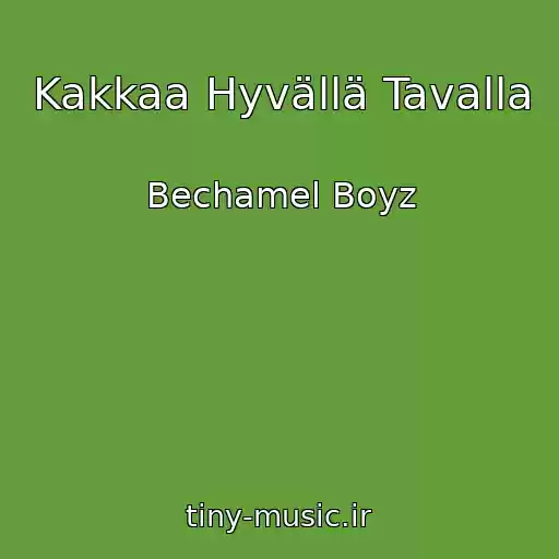 کاور آهنگ Kakkaa Hyvällä Tavalla از Bechamel Boyz