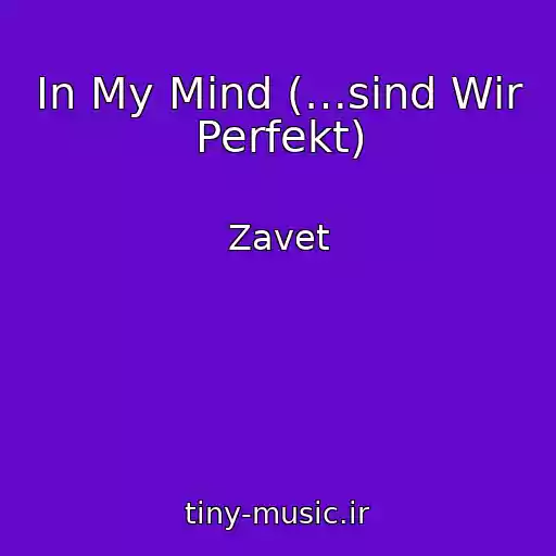 کاور آهنگ In My Mind (…sind Wir Perfekt) از Zavet