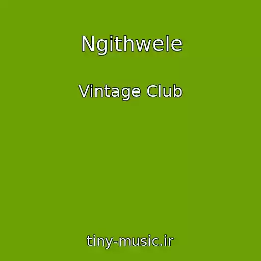 کاور آهنگ Ngithwele از Vintage Club