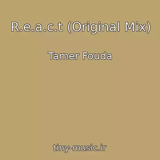 کاور آهنگ R.e.a.c.t (Original Mix) از Tamer Fouda
