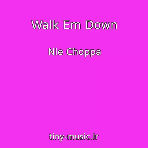 کاور آهنگ Walk Em Down از Nle Choppa