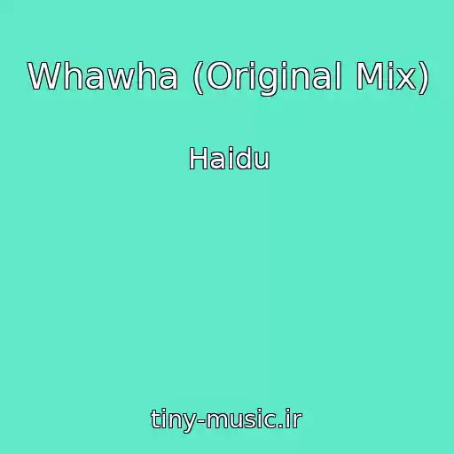 کاور آهنگ Whawha (Original Mix) از Haidu