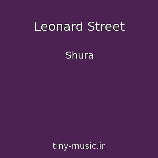 کاور آهنگ Leonard Street از Shura