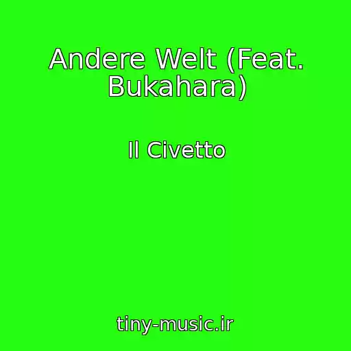کاور آهنگ Andere Welt (Feat. Bukahara) از Il Civetto