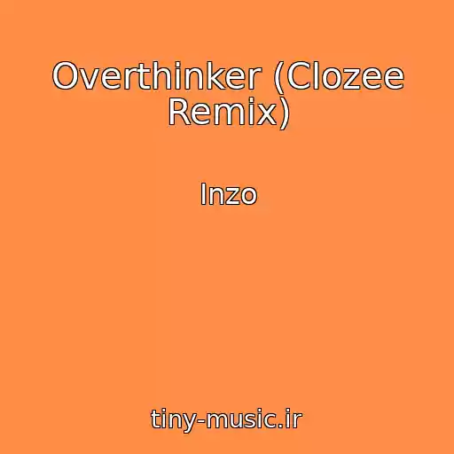 کاور آهنگ Overthinker (Clozee Remix) از Inzo