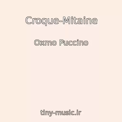 کاور آهنگ Croque-Mitaine از Oxmo Puccino