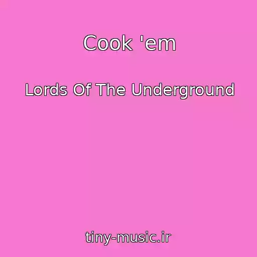 کاور آهنگ Cook 'em از Lords Of The Underground