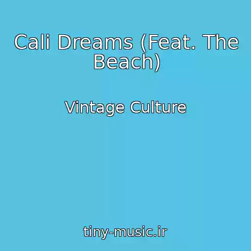 کاور آهنگ Cali Dreams (Feat. The Beach) از Vintage Culture