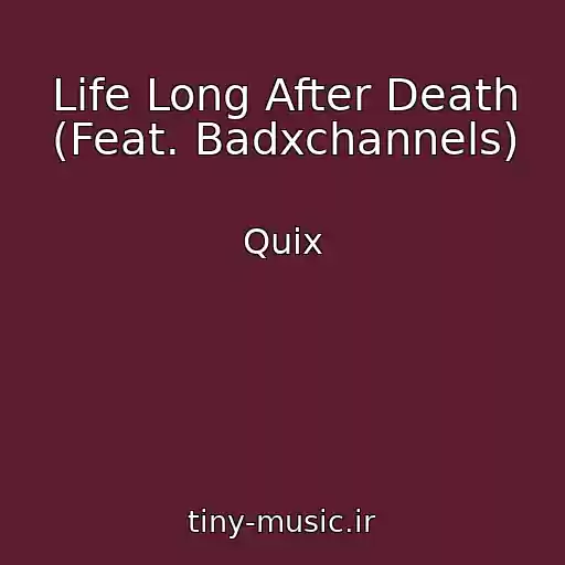 کاور آهنگ Life Long After Death (Feat. Badxchannels) از Quix