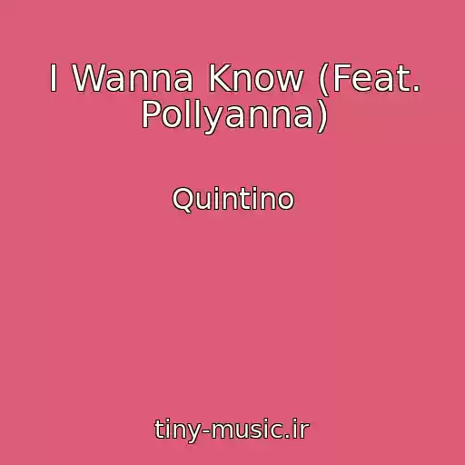 کاور آهنگ I Wanna Know (Feat. Pollyanna) از Quintino