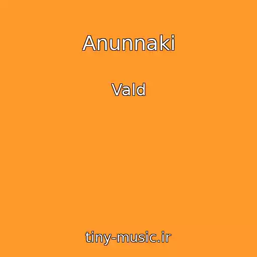 کاور آهنگ Anunnaki از Vald