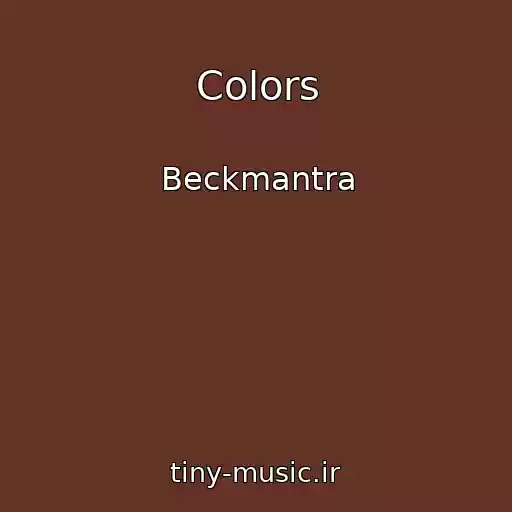 کاور آهنگ Colors از Beckmantra