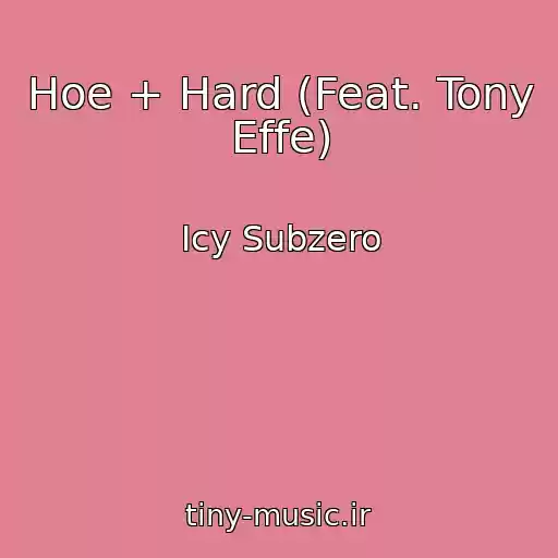 کاور آهنگ Hoe + Hard (Feat. Tony Effe) از Icy Subzero