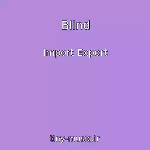 کاور آهنگ Blind از Import Export