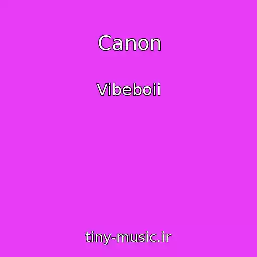 کاور آهنگ Canon از Vibeboii