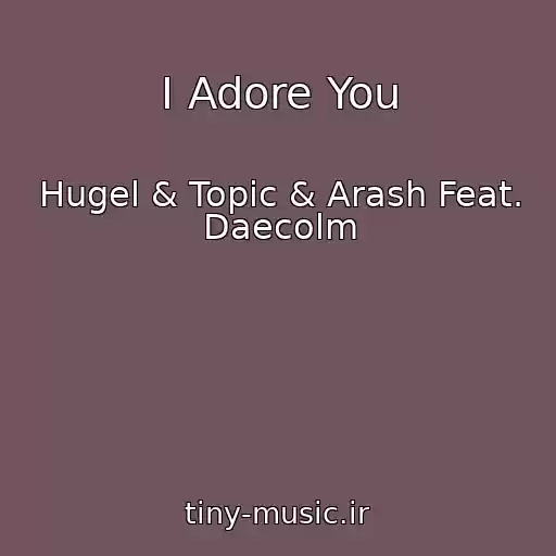 کاور آهنگ I Adore You از Hugel & Topic & Arash Feat. Daecolm