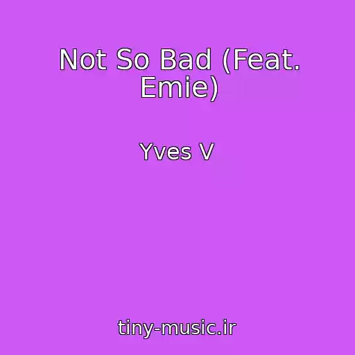 کاور آهنگ Not So Bad (Feat. Emie) از Yves V