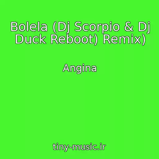 کاور آهنگ Bolela (Dj Scorpio & Dj Duck Reboot) Remix) از Angina