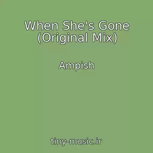 کاور آهنگ When She's Gone (Original Mix) از Ampish