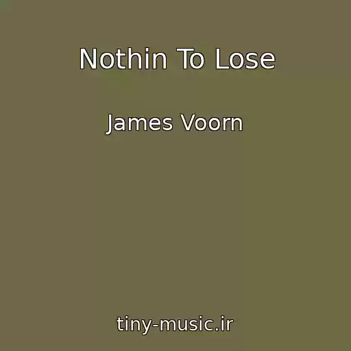 کاور آهنگ Nothin To Lose از James Voorn