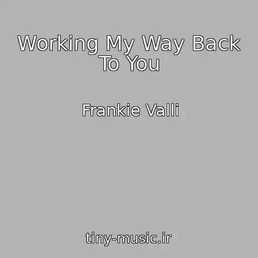کاور آهنگ Working My Way Back To You از Frankie Valli