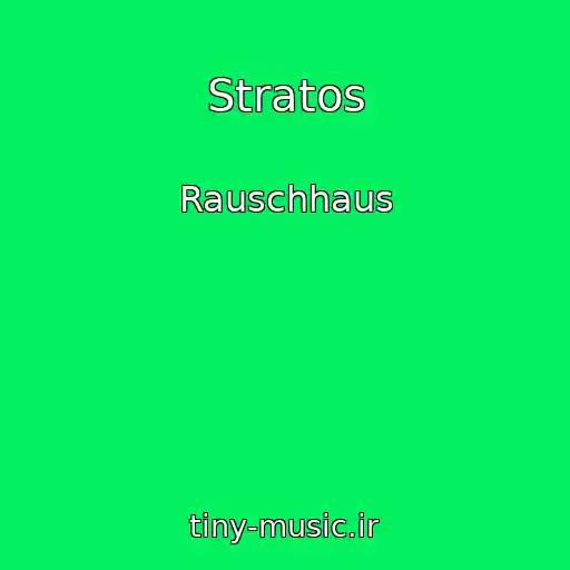 کاور آهنگ Stratos از Rauschhaus