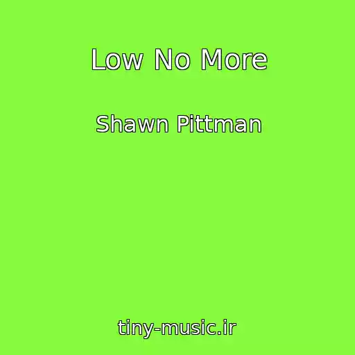 کاور آهنگ Low No More از Shawn Pittman