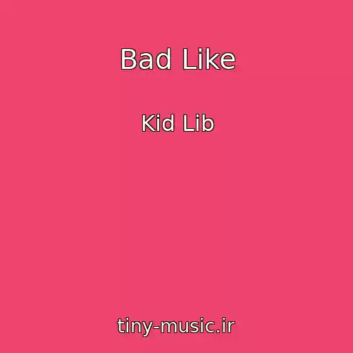 کاور آهنگ Bad Like از Kid Lib