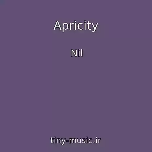 کاور آهنگ Apricity از Nil