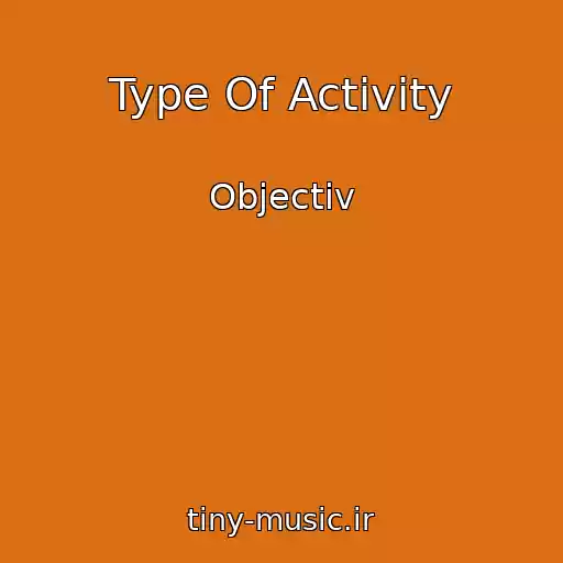کاور آهنگ Type Of Activity از Objectiv
