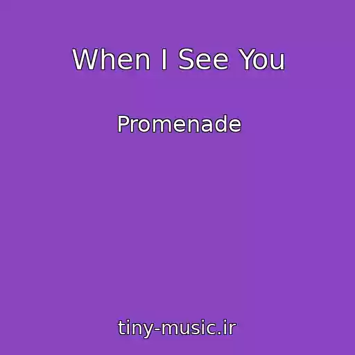 کاور آهنگ When I See You از Promenade