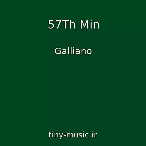 کاور آهنگ 57Th Min از Galliano